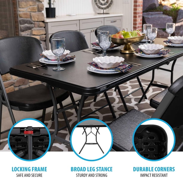 Lifetime 6-Foot Fold-In-Half Table - Samsclub.com
