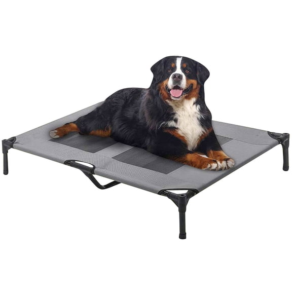 SolarTec Elevated Outdoor/Indoor Pet Cot Bed, Choose Size and Color