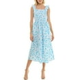 thumbnail image 1 of Draper James Women's Ruffle Sleeve Dress, 1 of 5
