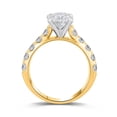 thumbnail image 3 of Lab Created Oval Cut Diamond Ring, 3 of 5