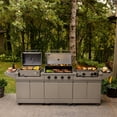 thumbnail image 1 of TYTUS Modular Trio with 4-Burner Gas Grill, Charcoal Grill and 2-Burner Gas Griddle, 1 of 10