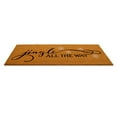 thumbnail image 1 of Member's Mark 23" x 57" Holiday Double Door Coir Mat, Jingle All the Way, 1 of 8