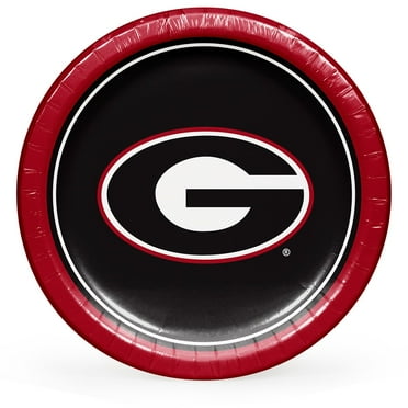 Collegiate Round Paper Plates, 10", 85 ct., Choose Your Team