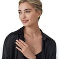 thumbnail image 3 of Diamond Cut Flower Pendant Necklace in 14K Gold, 3 of 6