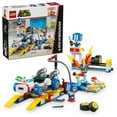 thumbnail image 1 of LEGO Super Mario: Mario Kart Toad's Garage Building Toy, 390 pcs., 1 of 6