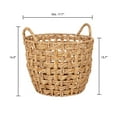 thumbnail image 3 of details by Becki Owens Natural Grass Storage Basket, 3 of 6