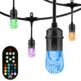 thumbnail image 1 of EcoScapes 24’ LED Color-Changing Café String Lights 12 bulbs, 1 of 7