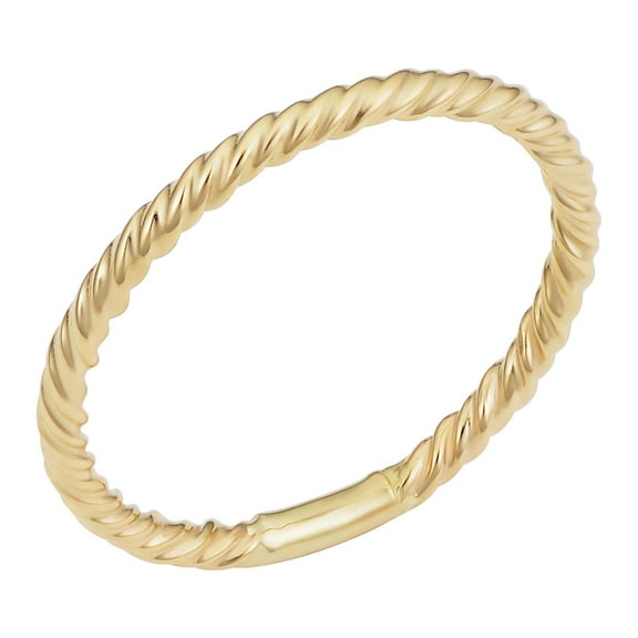 Stackable Rings in 14K Gold