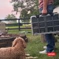 thumbnail image 14 of Keter Stack-n-Roll Organizer Portable Tool Box with Clear Lid, 14 of 17