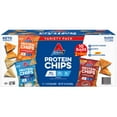 thumbnail image 1 of Atkins Keto Friendly Protein Chips Snack Variety Pack, Ranch, Nacho Cheese, and Chipotle BBQ (12 ct.), 1 of 5