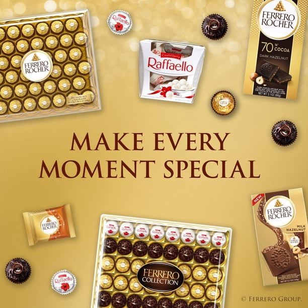 Ferrero Rocher Premium Milk Chocolate Hazelnut, 48 ct. - Samsclub.com