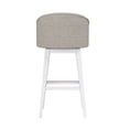 thumbnail image 9 of HH2 Home Upholstered Barrel Back Wood Adjustable Height Swivel Bar Stool, 9 of 19
