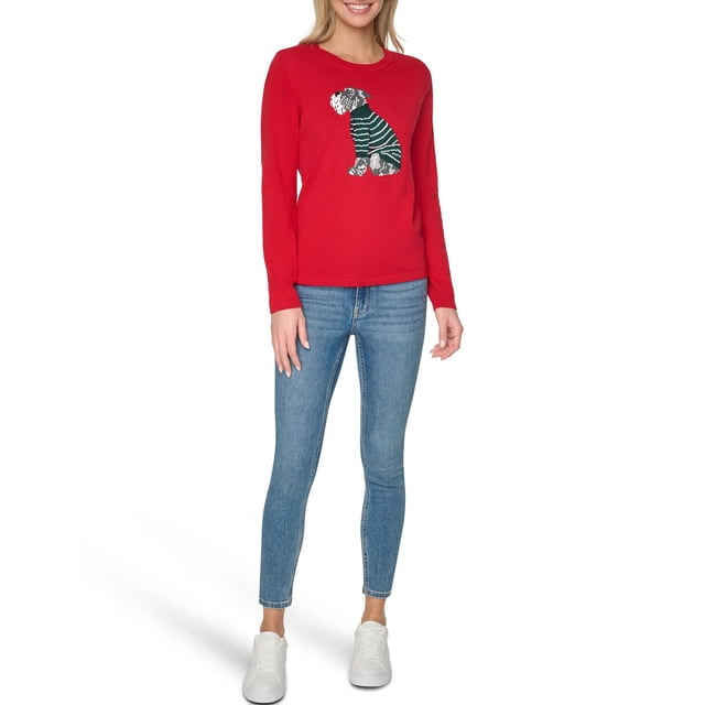 Nautica Women's Animal Sweater