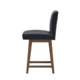 thumbnail image 12 of HH2 Home Parson Wood Adjustable Height Swivel Bar Stool, 12 of 17
