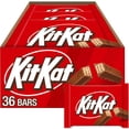 thumbnail image 1 of KIT KAT Milk Chocolate Wafer Candy, Full Size, 1.5 oz., 36 pk., 1 of 9