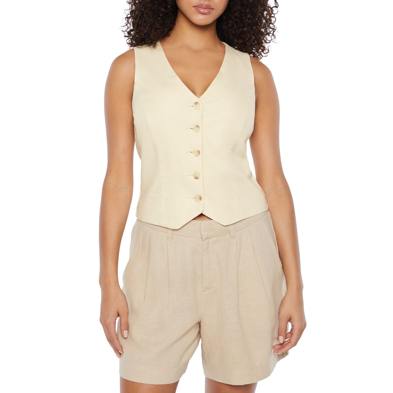 Express Women's Linen Vest - Samsclub.com