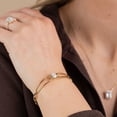 thumbnail image 9 of 1.46 CT. Emerald Cut Lab Created Diamond Bracelet in 14K Gold, 9 of 9