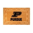 thumbnail image 1 of Logo Brands Purdue Boilermakers Coir Outdoor Mat, 1 of 3