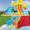 thumbnail image 15 of H2OGO! Rainbow Adventure Kids Inflatable Mega Water Park, 15 of 15