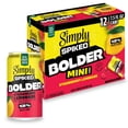 thumbnail image 1 of Simply Spiked Bolder Strawberry Hard Lemonade, 7.5 fl. oz. can, 12 pk., 1 of 5