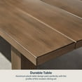 thumbnail image 2 of Member's Mark Colton Dining Set with Slat Top Table and Sunbrella Fabric, 7pc, 2 of 9