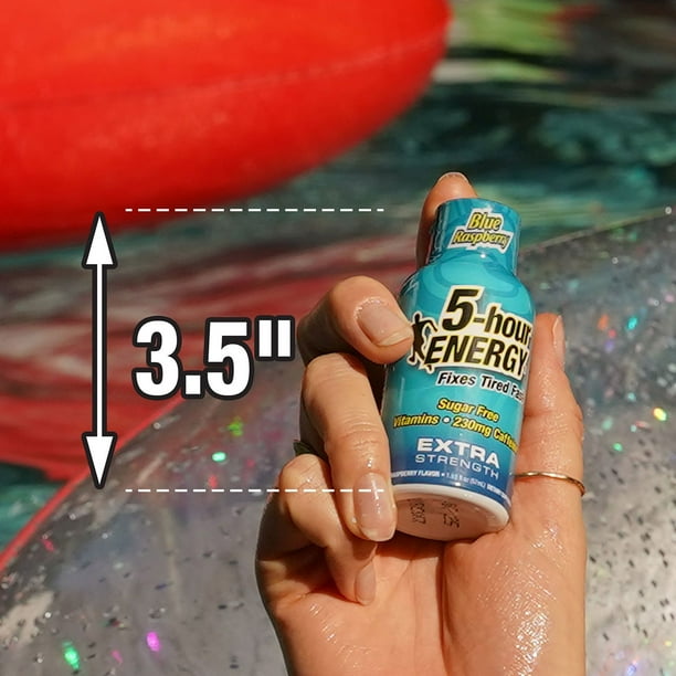 5-hour ENERGY Shot, Extra Strength, Blue Raspberry 1.93 oz., 24 pk