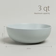 thumbnail image 4 of Over&Back Coupe Stoneware Tall Serving Bowl, 4 of 6
