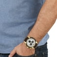 thumbnail image 4 of Versace V-Ray Brown Leather Watch, 44mm, 4 of 4