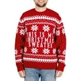 thumbnail image 1 of Men's Holiday Crewneck Sweater, 1 of 9