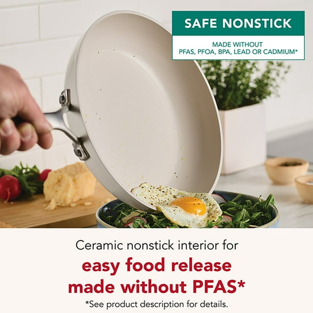 kochani20素子白3C1BS1 Amazon.com: Yatoshi Nonstick Ceramic Cookware Set (7 Piece) - Non