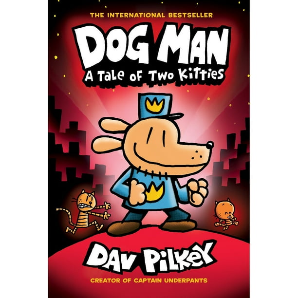 新品Dav Pilkey18冊DOGMANドッグマンキャットキッド洋書　漫画 Dog Man: A Tale of Two Kitties - Book 3 of 12, Hardcover