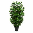 thumbnail image 1 of Artificial 3' Holly Berry Topiary in Black Grower's Pot, 1 of 6