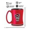 thumbnail image 3 of Logo Brands NC State Wolfpack 14oz Relief Mug Set, 3 of 5