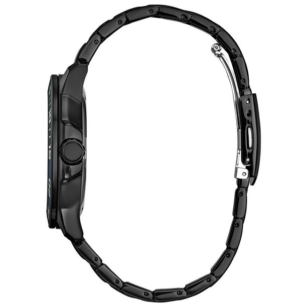 Citizen Eco-Drive Black Ion Plated 45mm Watch AW1705-55L