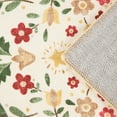 thumbnail image 3 of Frosty Bells Yale Haven Washable Recycled Holiday Area Rug, Assorted Sizes & Designs, 3 of 5