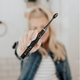 thumbnail image 4 of Gleem Electric Toothbrush, Battery Powered, Soft Bristles, Black and White (2 pk.), 4 of 6