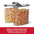 thumbnail image 3 of Rubbermaid Brilliance 2-Pack Cereal Pantry Storage, 18-Cup, 3 of 6
