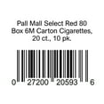 thumbnail image 1 of Pall Mall Select Red 80 Box 6M Carton Cigarettes, 20 ct., 10 pk., 1 of 1