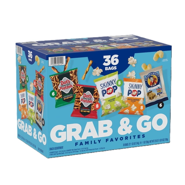 SkinnyPop, Dot's & Pirate's Booty Variety Pack, 36 pk.