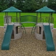 thumbnail image 1 of Lifetime Double Adventure Tower with Bridge Playset, 1 of 12