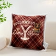thumbnail image 3 of Yellowstone 20" x 20" Double Sided Woven Pillow, 3 of 6