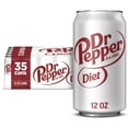 thumbnail image 1 of Diet Dr Pepper Soda, 12 fl. oz., 35 pk., 1 of 12