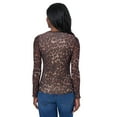thumbnail image 4 of Edited by Remi Bader Women's Long Sleeve Mesh Top, 4 of 10