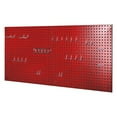 thumbnail image 1 of Seville Classics UltraHD 2-Piece Pegboard Set with 23 Piece Hook Assortment, 24" L x 24" W, 1 of 4