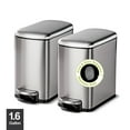 thumbnail image 2 of Tramontina 1.6 Gallon Step Trash Cans, 2 pack, 2 of 13