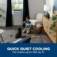 thumbnail image 3 of GE 12,000 BTU Smart Electronic Window Air Conditioner for Large Rooms with Remote, Energy Star, 3 of 9
