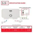 thumbnail image 4 of Atmor AT-800-35 3.5kW 120V 0.5GPM Single Sink Tankless Electric Water Heater, 4 of 9
