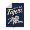 thumbnail image 1 of Logo Brands Jackson State Tigers Luxe Dreams Throw, 60" x 80", 1 of 6
