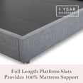 thumbnail image 6 of details by Becki Owens Harper Upholstered Bed Frame, Assorted Colors & Sizes, 6 of 14
