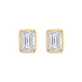 thumbnail image 2 of Lab Created Fancy Cut Diamond Stud Earrings in 14K Gold, 2 of 6